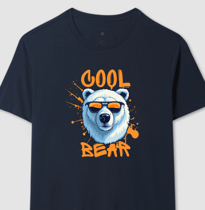 Cool Bear - 100% Algodão