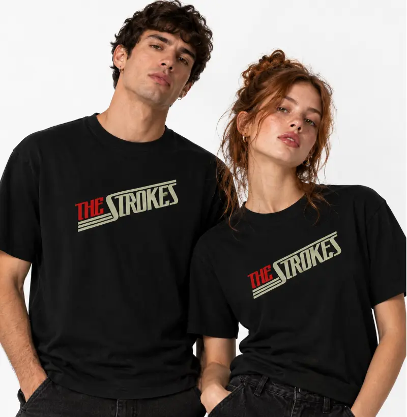 Camiseta The Strokes - Camiseta Algodão Peruano