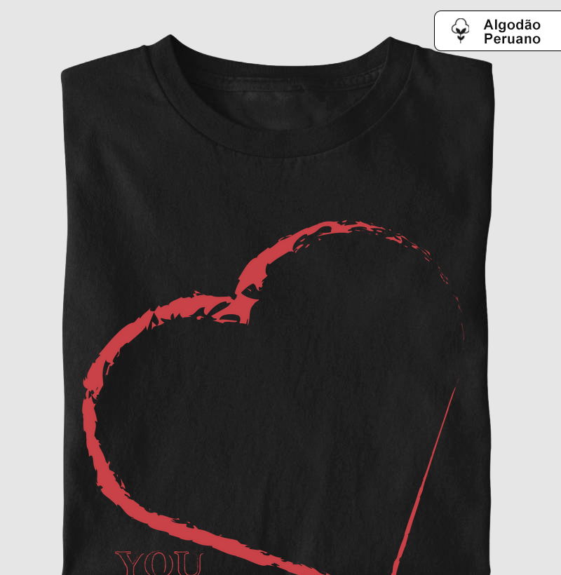 Você ao meu lado - Algodão Peruano