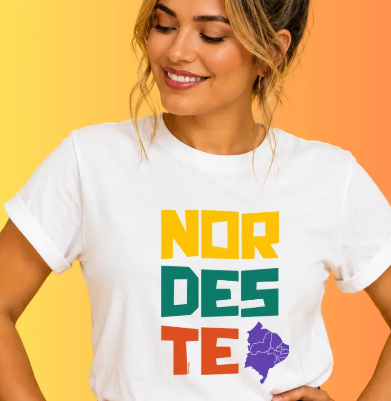 Nordeste Colorido - Camiseta