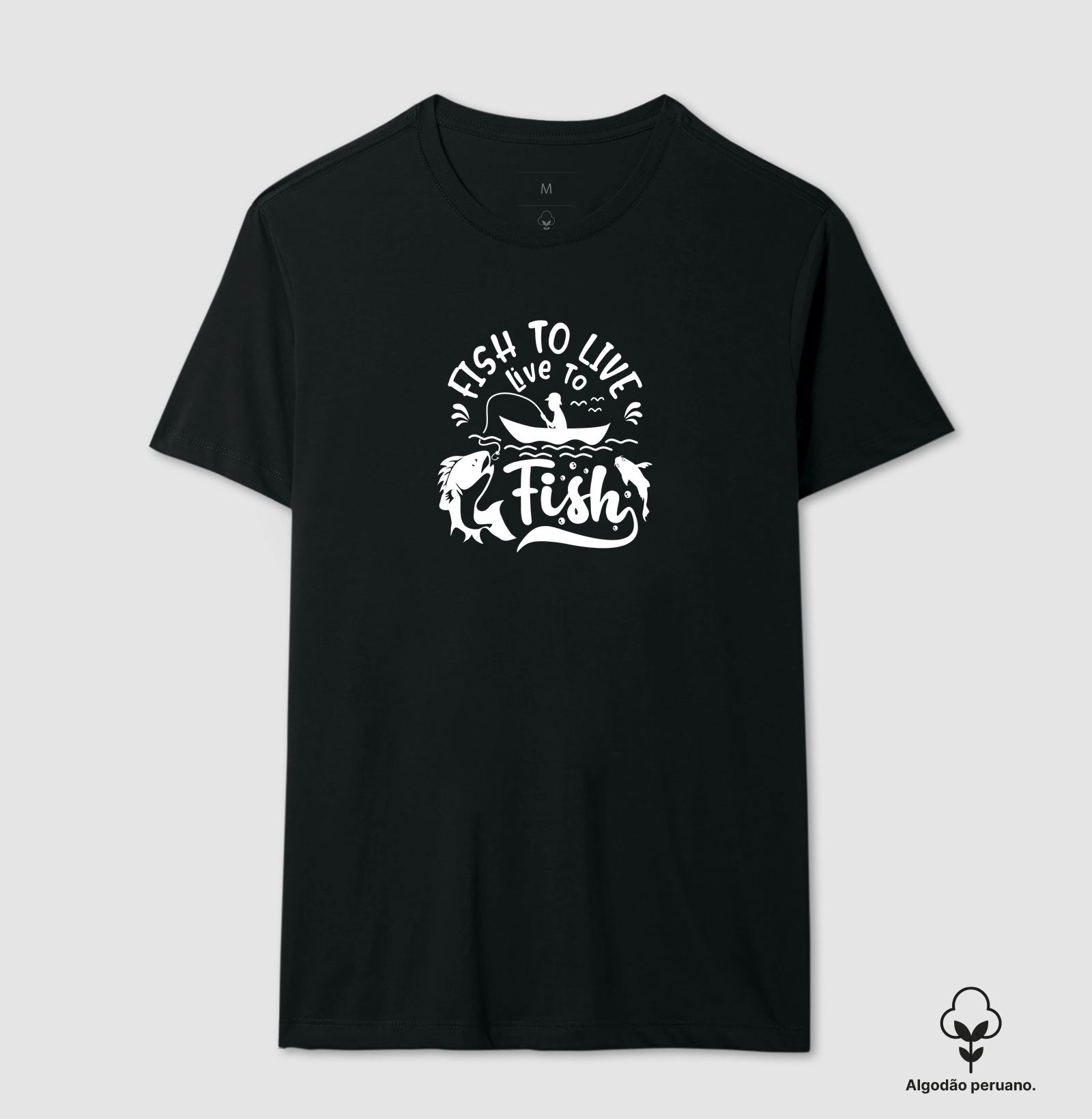 FISH TO LIVE - CAMISETA PREMIUM