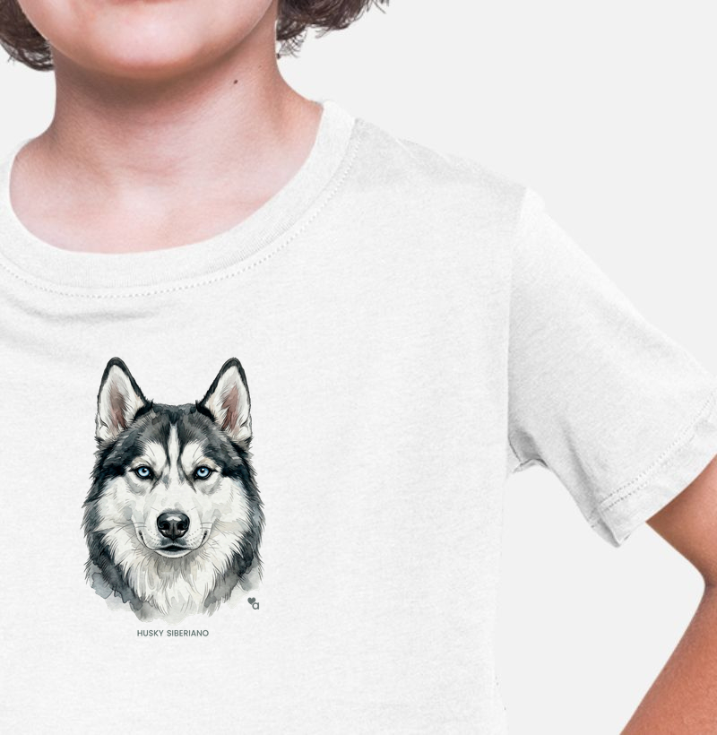 Cães - Husky Siberiano - Infantil