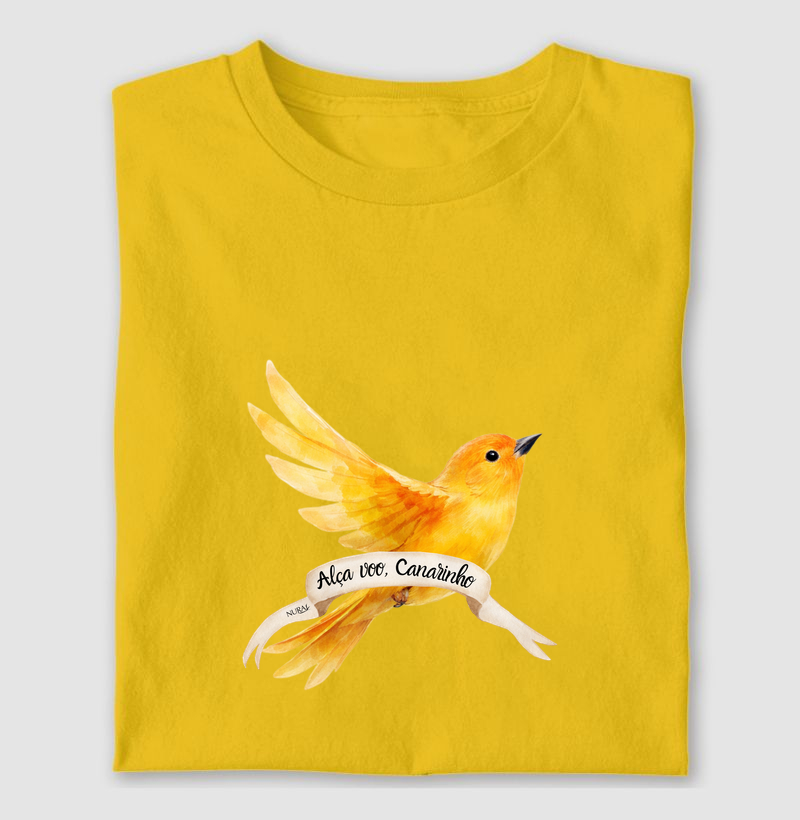 Alça voo, canarinho.