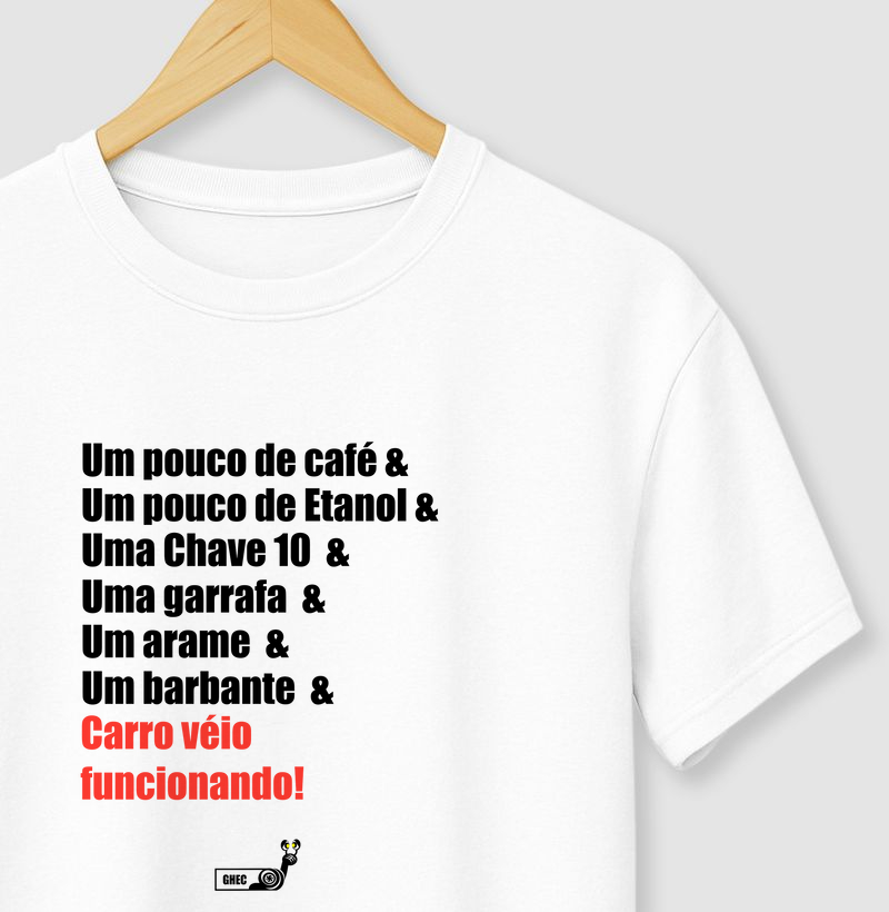 Camiseta - Um pouco de tudo (carro velho)