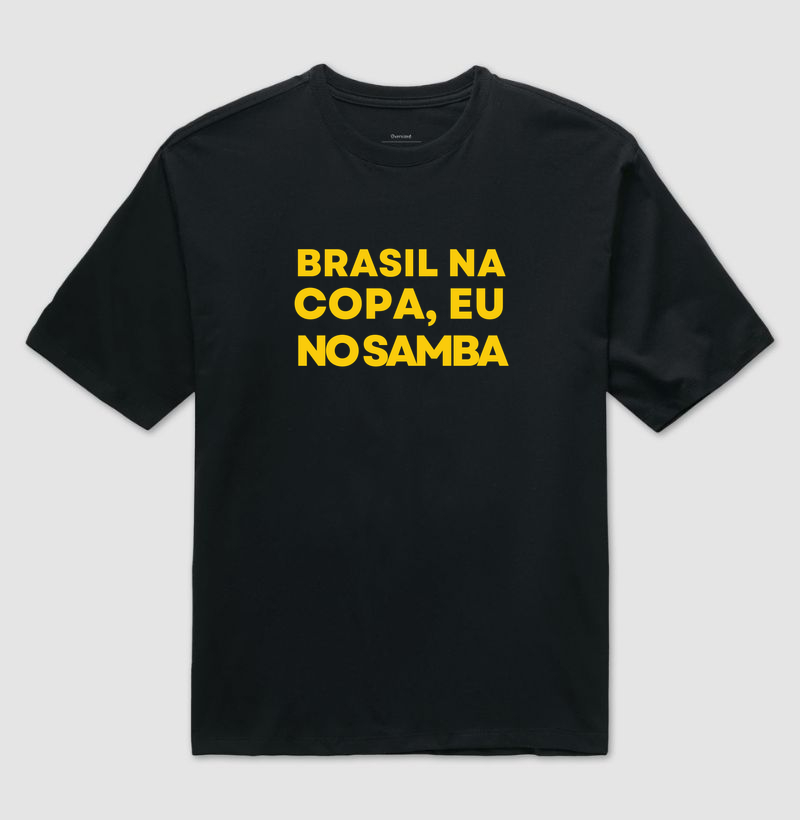 Brasil na copa eu no Samba