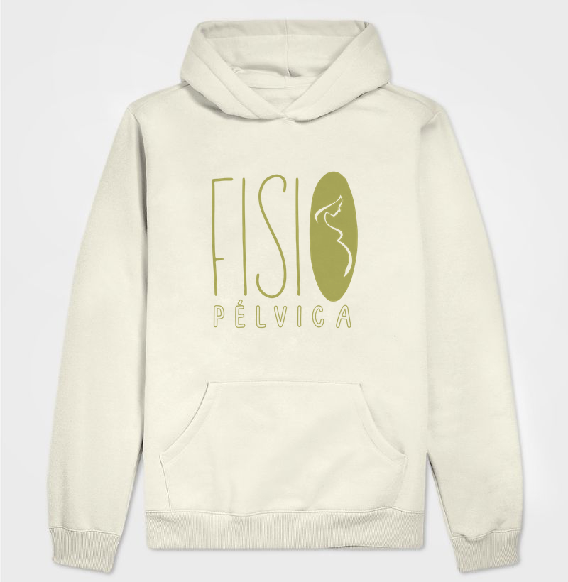 Fisio Pélvica - Hoodie Slim - Para quem sustenta e prepara corpos para o nascer