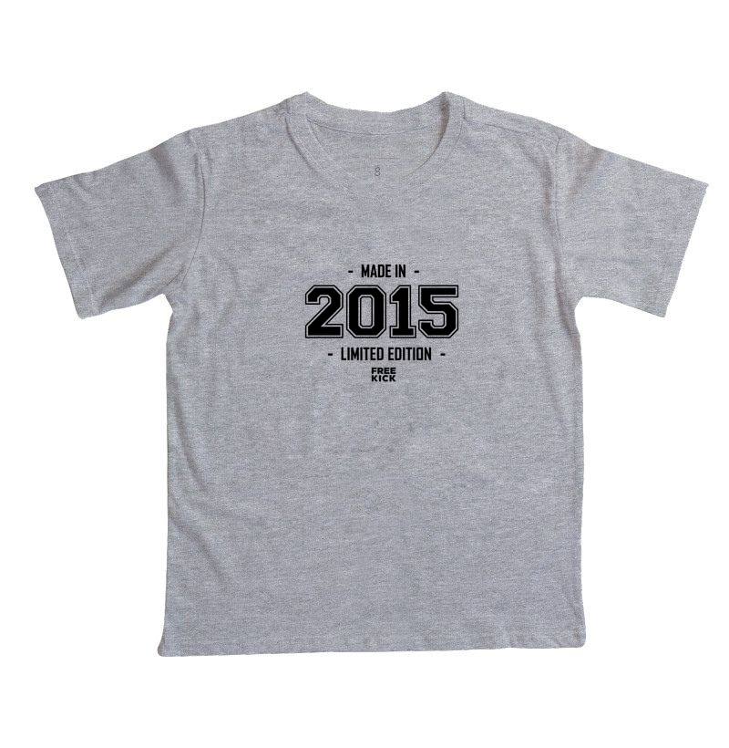 CAMISETA INFANTIL FREE KICK MADE IN 2015