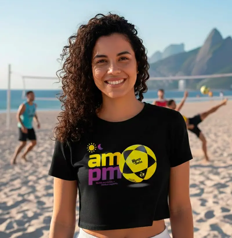 Cropped Am Pm - Futevôlei
