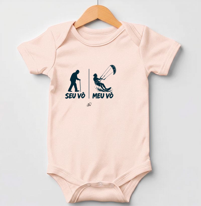 Seu Vô. Meu Vô. - Body Infantil
