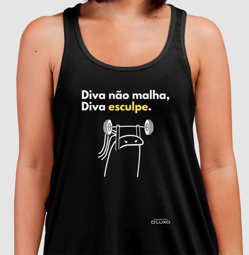 Diva não malha, Diva esculpe. 2