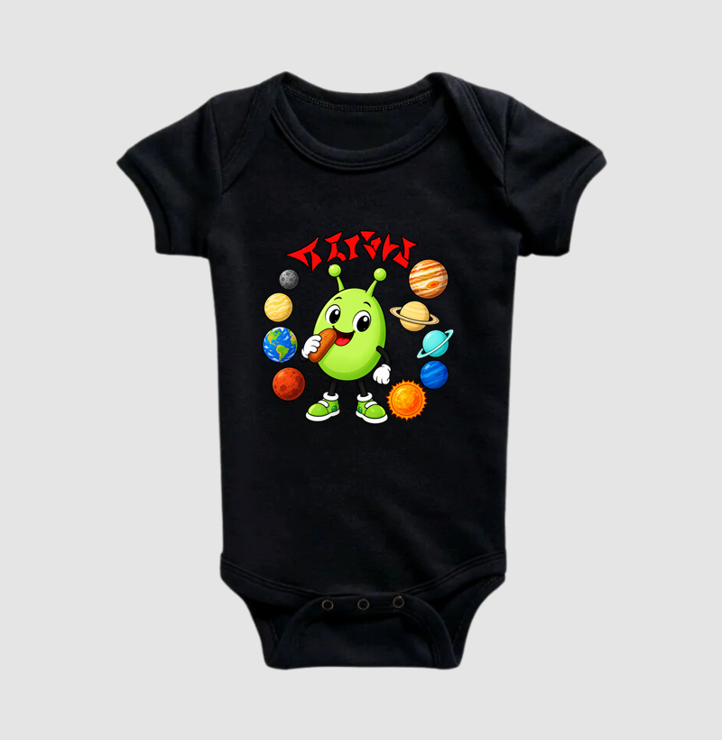 Egg Kroket - Extra Terrestre - Body Infantil