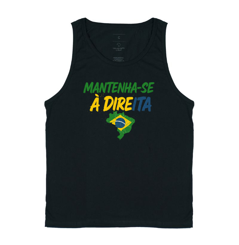 Mantenha-se a direita