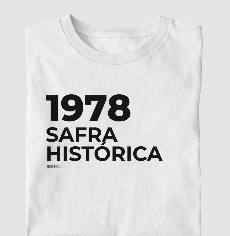 Camiseta Vinho - 1978 • Safra Histórica