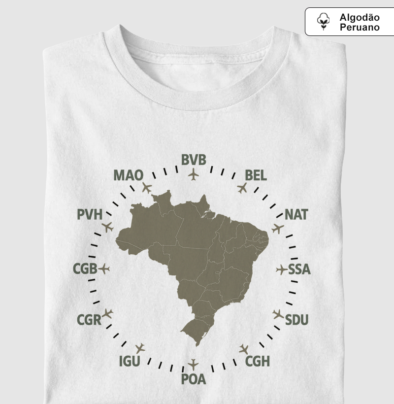 Gyro - Airport Codes IATA | Algodão Peruano