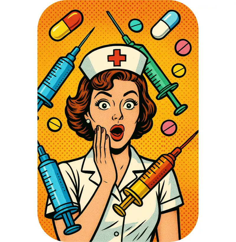 Nurse overdose