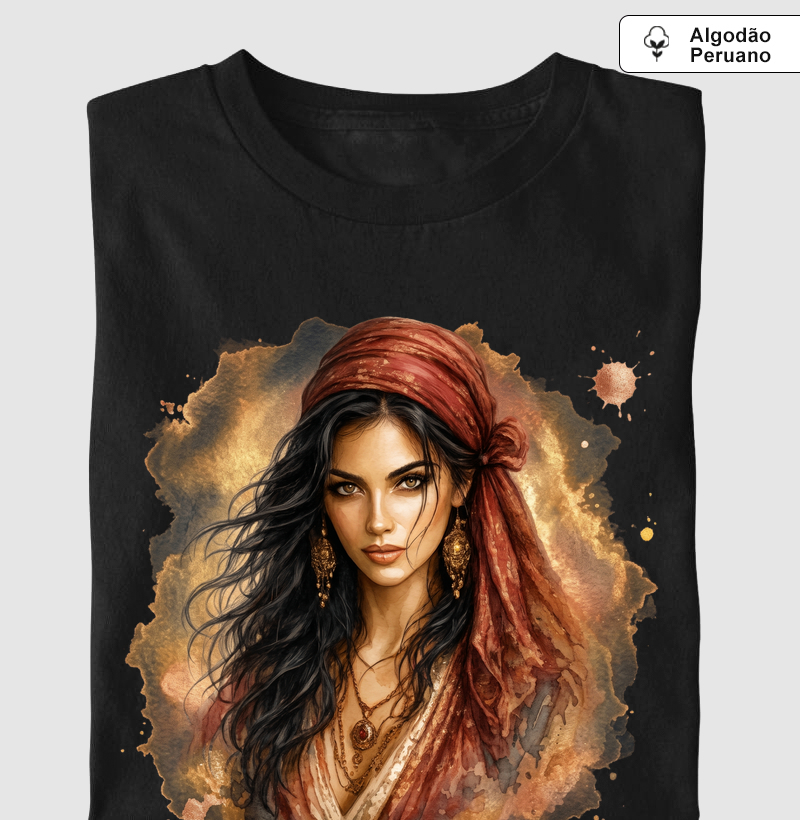 Zíngara - Camiseta Algodão Peruano