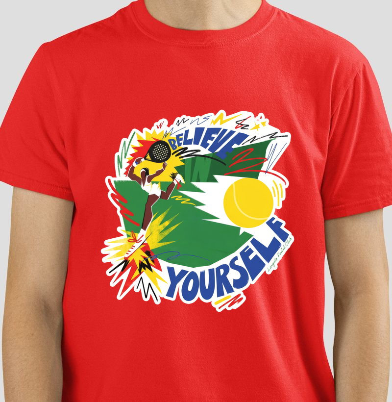 Camiseta Padel Believe in Yourself Smash