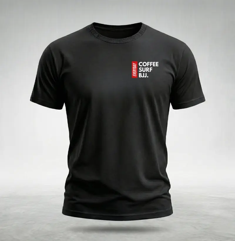 Everyday Coffee, Surf e BJJ.