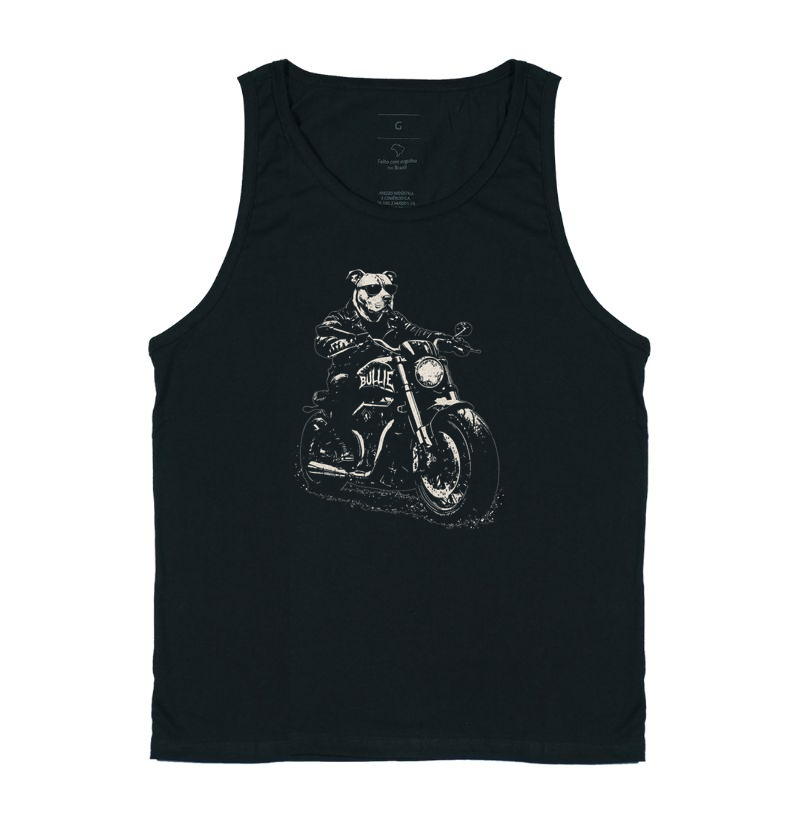 PITBULL MOTOCICLISTA
