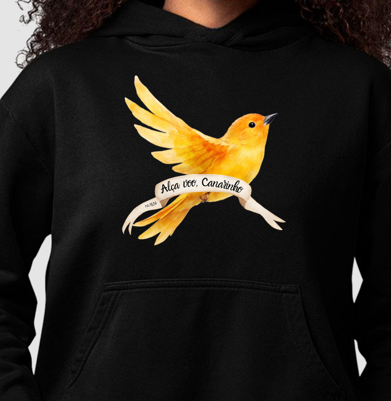 Alça voo, canarinho.