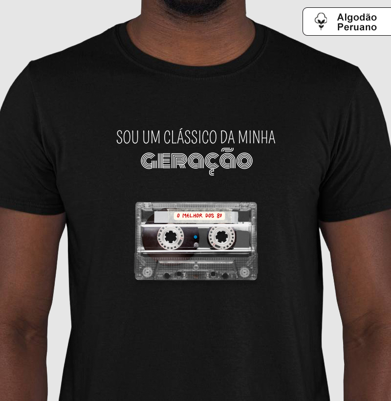 Sou um clássico da minha Geração - Fita Cassete