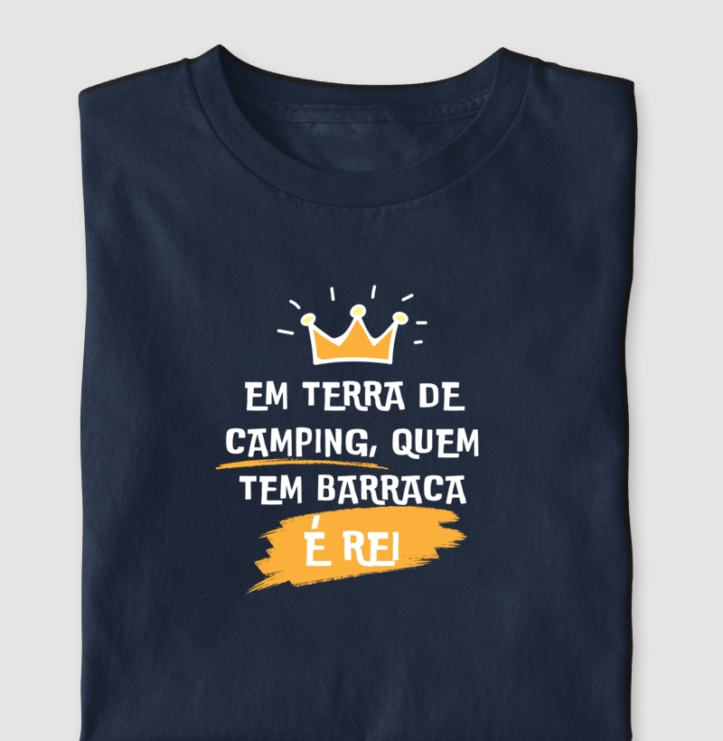 Em terra de camping, quem tem barraca é Rei