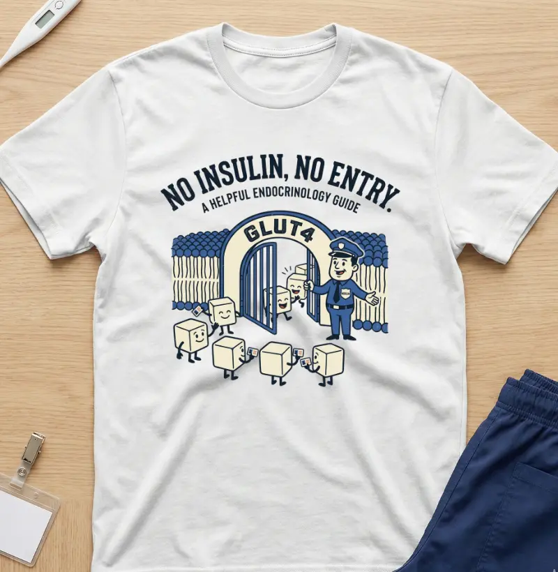 Camiseta - Endócrino: Insulina