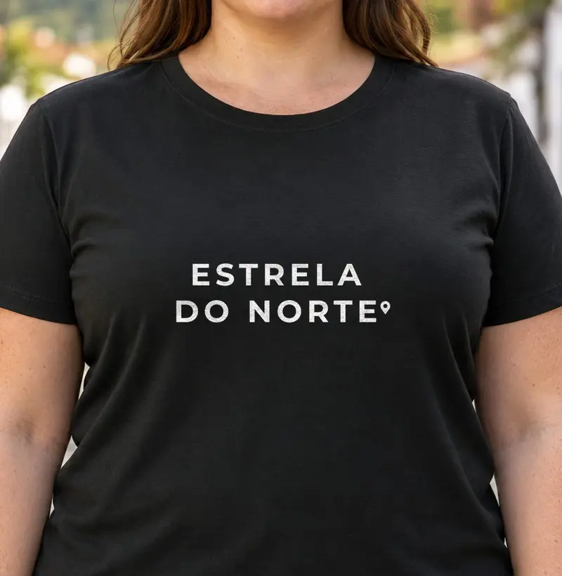 Estrela do Norte | Pin GO - Camiseta