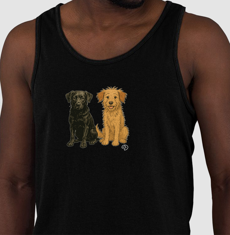 Dupla Pretinho e Fiapo de Manga