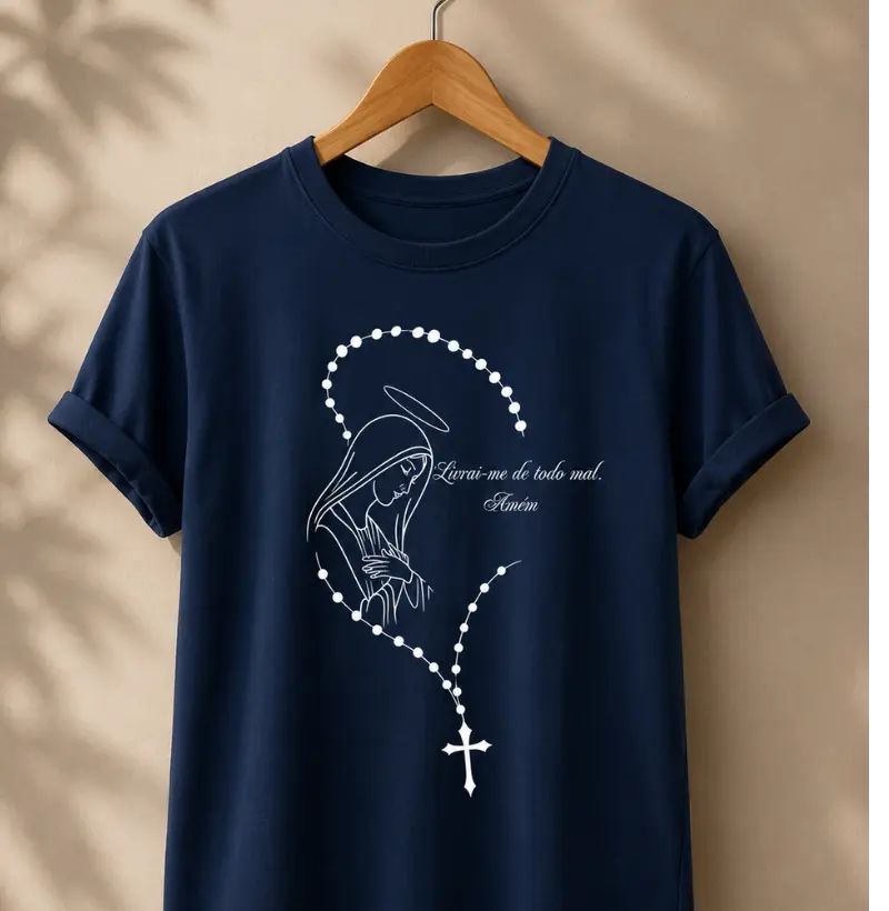 Camiseta Livrai-me de Todo Mal