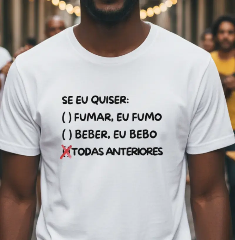 Se eu quiser fumar eu fumo