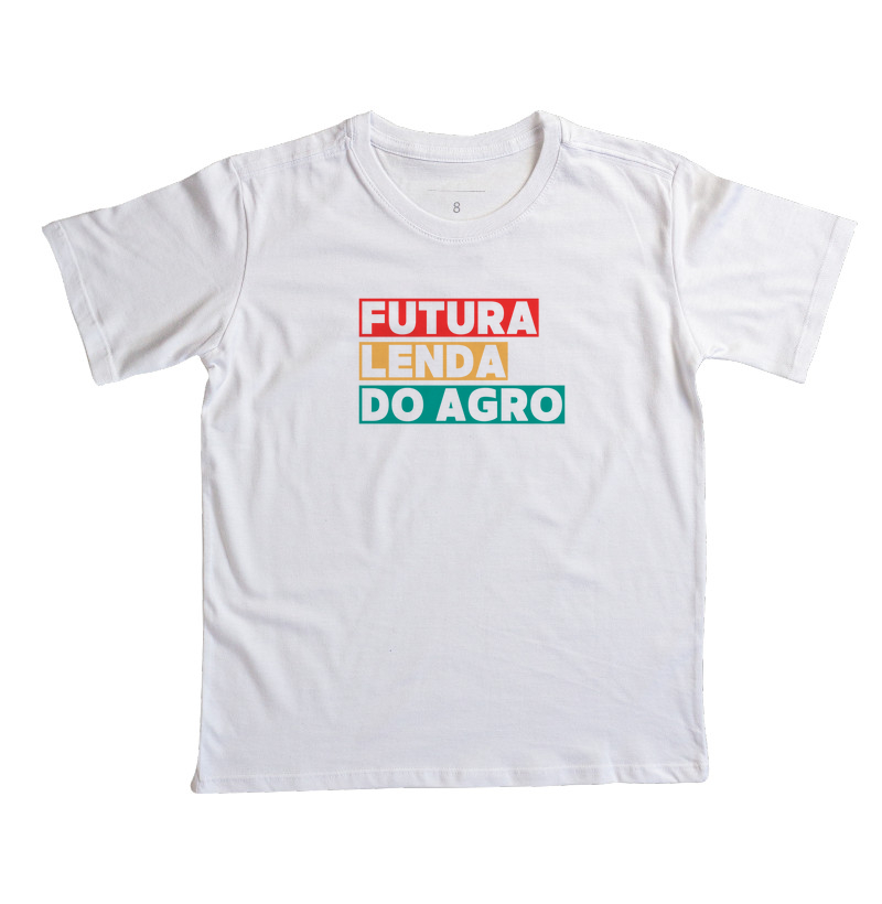 Camiseta Dia dos Pais - Futura Lenda do Agro - Kids 