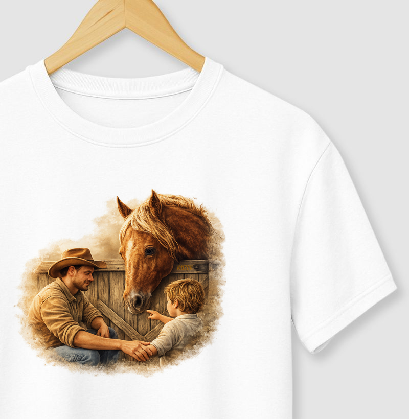 Camiseta pai e filho