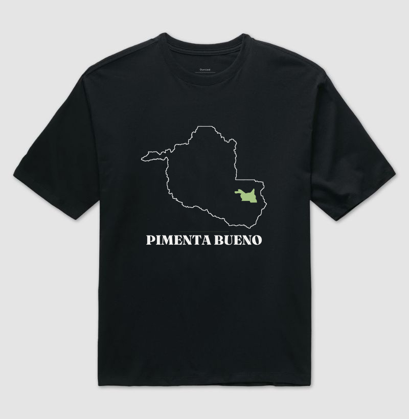 Pimenta Bueno | Traço RO - Camiseta Oversized