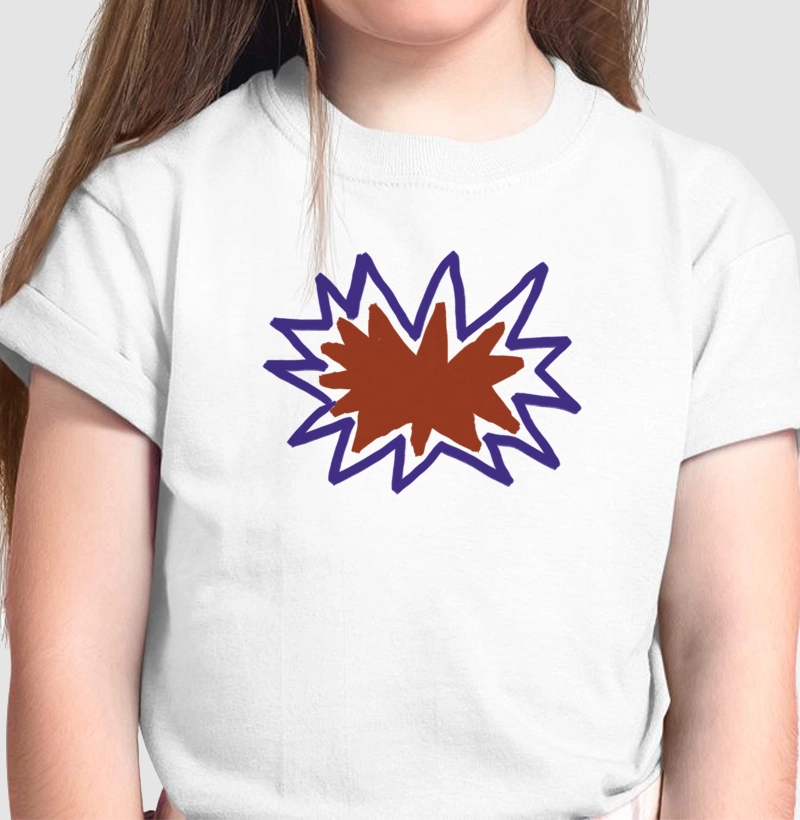 Camiseta Infantil Explosão