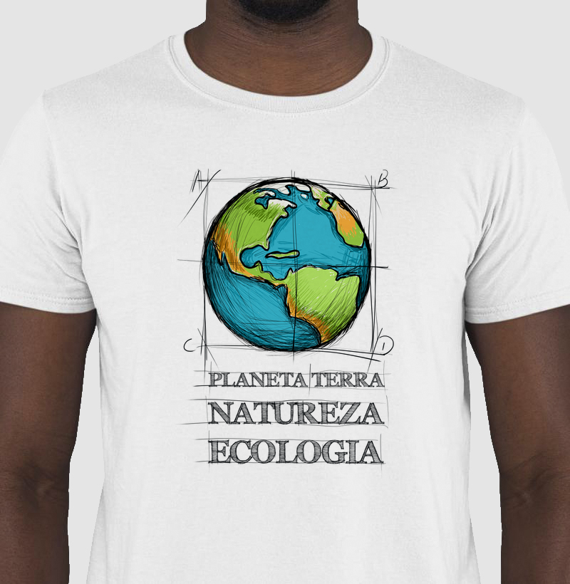 Camiseta Planeta Terra