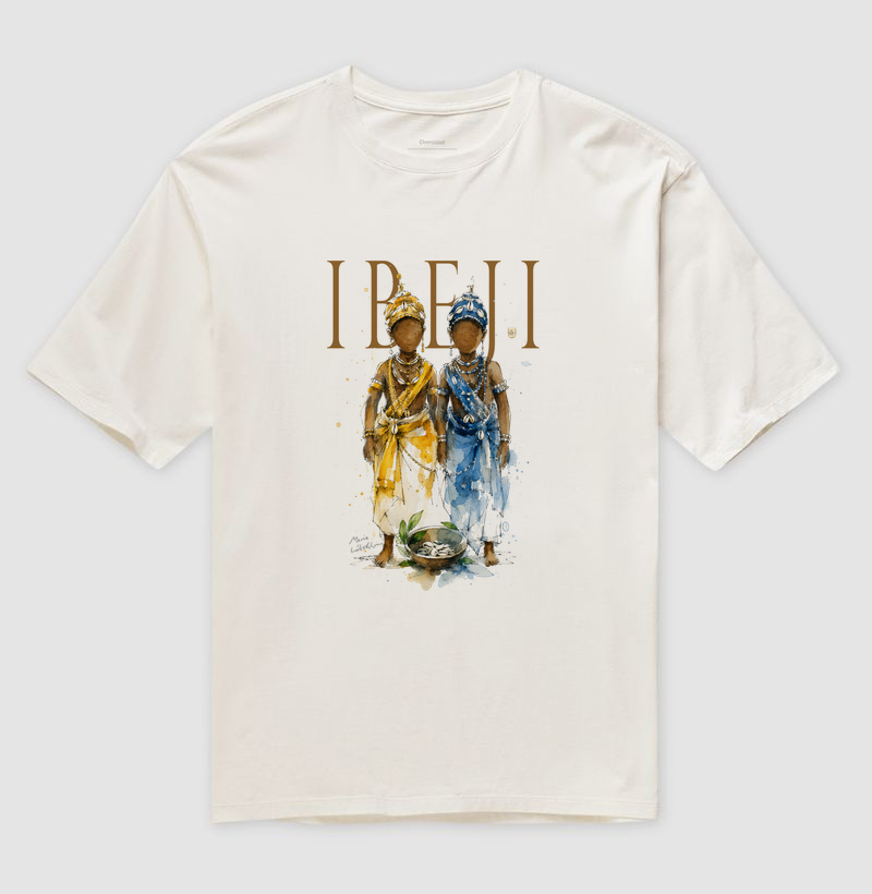 Ibeji I Orixás Maria Patuá - Camiseta Oversized