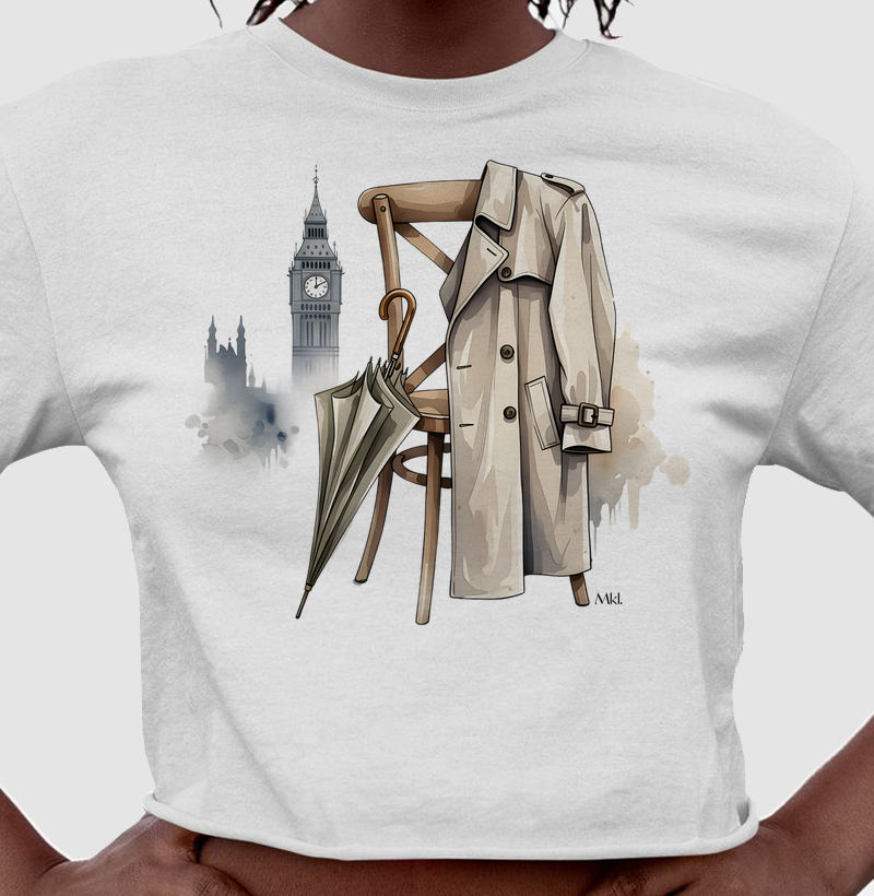 Cropped Algodão Premium - Charme Londrino