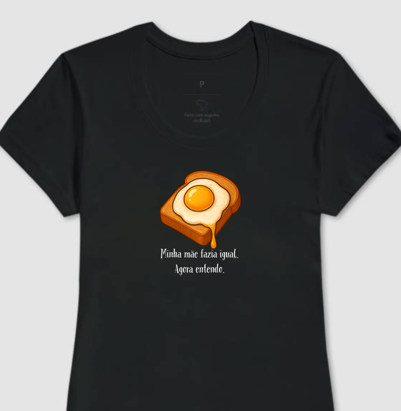 Minha mãe fazia igual. Agora entendo.