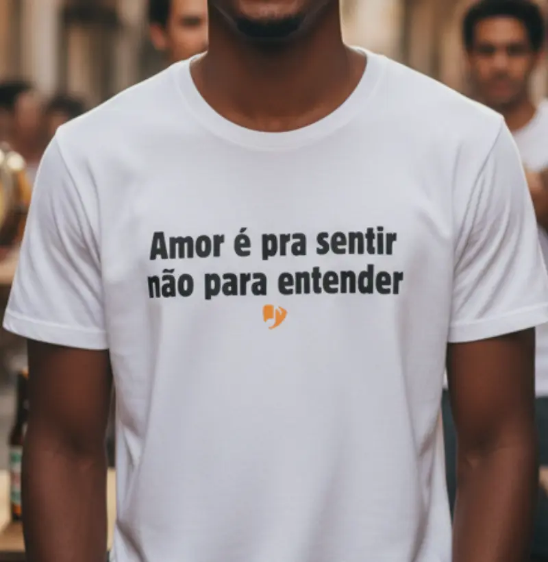 Amor é pra sentir não pra entender
