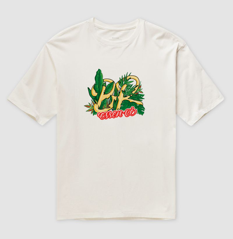 Camiseta oversized - ''Br essen-cê''