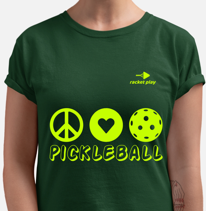 Camiseta Pickleball Paz e Amor