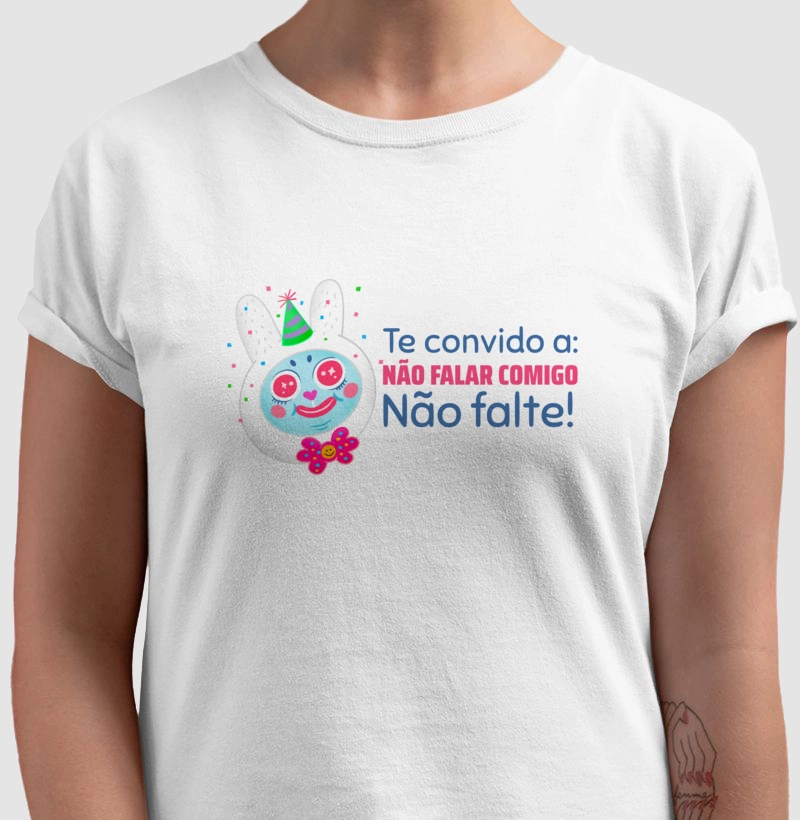 Coleção Cansadona: Te convido a não falar comigo  