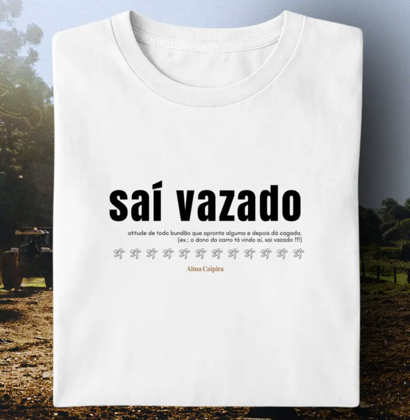 Saí vazado