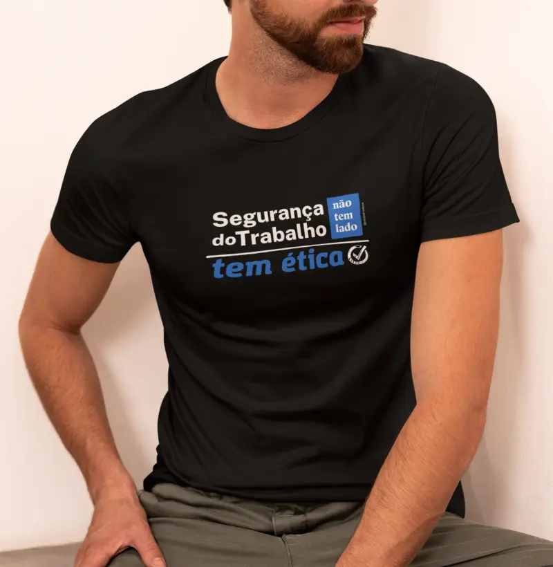 T-Shirt Preta - Ética