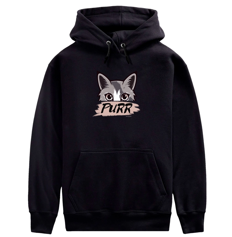 #004 - Purr - gato - Moletom