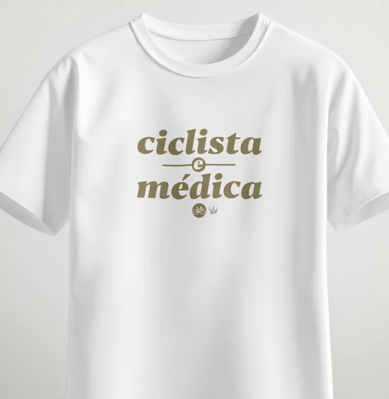 Ciclista e médica
