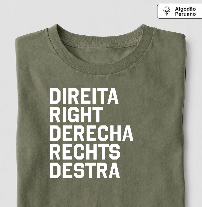 Direita - Idiomas