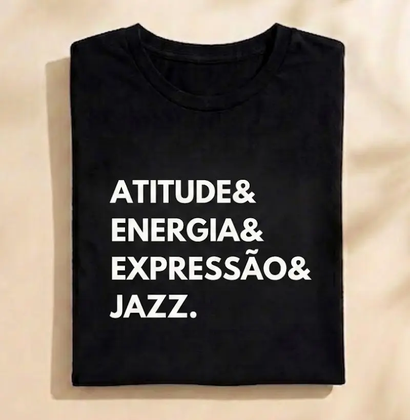 Atitude, energia, expressão, jazz