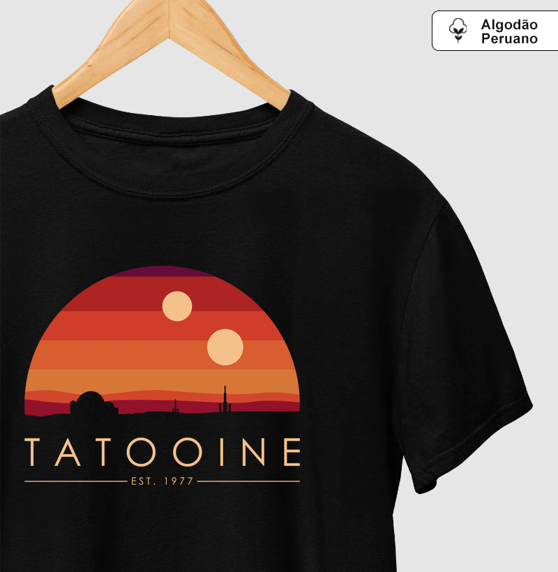 Camiseta Algodão Peruano Tatooine